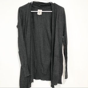 Billabong Gray Open Cardigan S